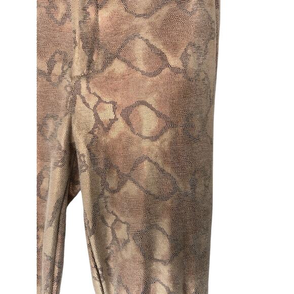 Mother Gold Slither The High Waisted Seamless Looker Ankle Pants Size 28 - Picture 7 of 15